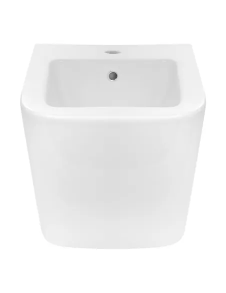 Биде подвесное Q-Tap Crow QT05555370W White, 520х360х290 мм - 3