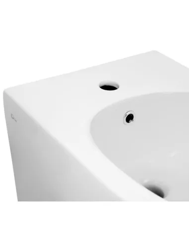 Биде подвесное Q-Tap Swan QT16555378W White, 520х360х320 мм - 4