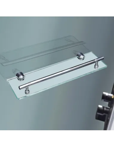 Гідробокс з високим піддоном Lidz Tani Frost SBM90x90.SAT.HIGH.FR, напівкруглий - 6