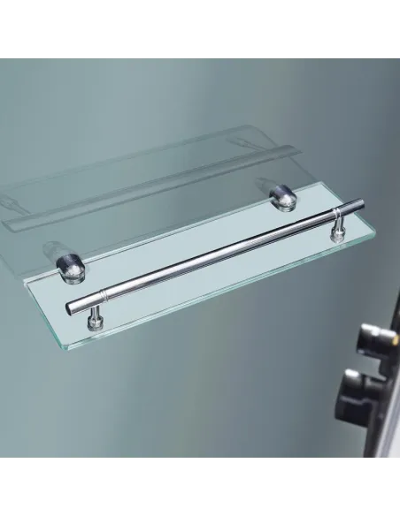 Гідробокс з високим піддоном Lidz Tani Frost SBM90x90.SAT.HIGH.FR, напівкруглий - 6