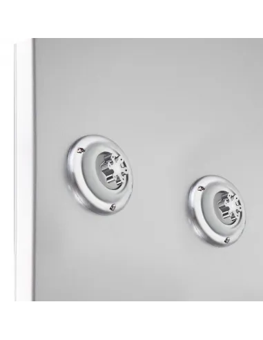 Гідробокс з високим піддоном Lidz Tani SBM90x90.SAT.HIGH.GR, напівкруглий - 14