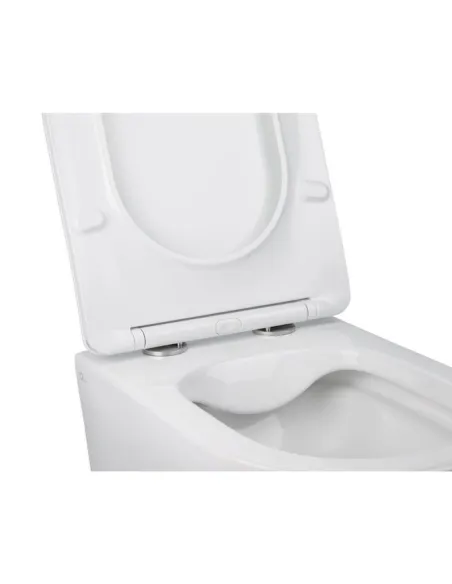 Инсталляция комплект с унитазом Q-Tap Nest QT07335176W0133M425M08381CRM 4 в 1, 3/8 л - 5