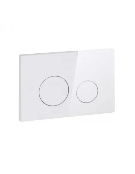 Клавиша смыва для инсталляции Q-Tap Nest QT0111M11110W, белая - 3