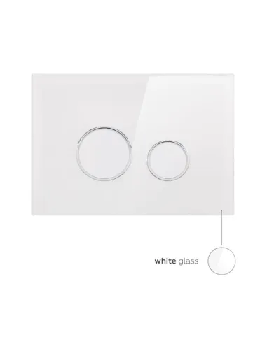 Клавиша смыва для инсталляции Q-Tap Nest QT0111V1164GW, белая - 4