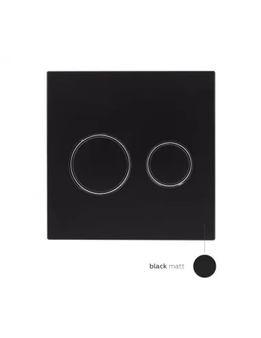 Клавіша змиву для встановлення Q-Tap Nest Uni QT0211P01V1178MB, чорна - 4