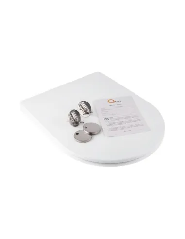 Сиденье для унитаза Q-Тap Swan Jay Slim QT1699SC5176W, микролифт - 7