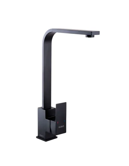 Смеситель для кухни Globus Lux Sicilia SBQ-203S-BB, нержавеющая сталь, черный - 2