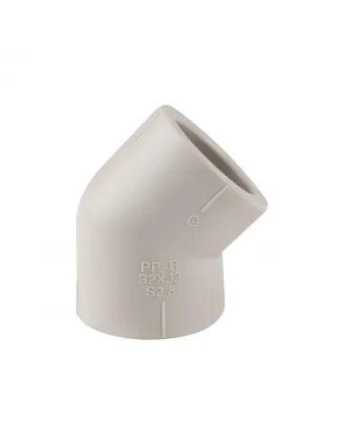 Кутник 45 для поліпропіленових труб Thermo Alliance 32 мм - 3