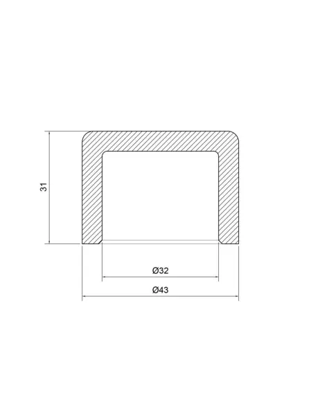 Заглушка для полипропиленовых труб Thermo Alliance 32 мм - 2