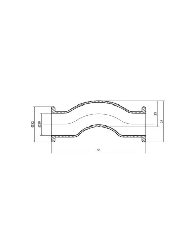 Обвод для полипропиленовых труб Thermo Alliance 20 мм - 2