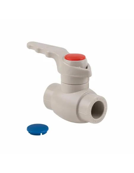 Кран шаровий для поліпропіленових труб Thermo Alliance 20 мм. - 1