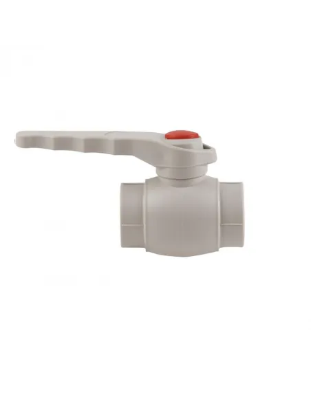 Кран шаровий прямий для поліпропіленових труб Thermo Alliance 32 мм - 3