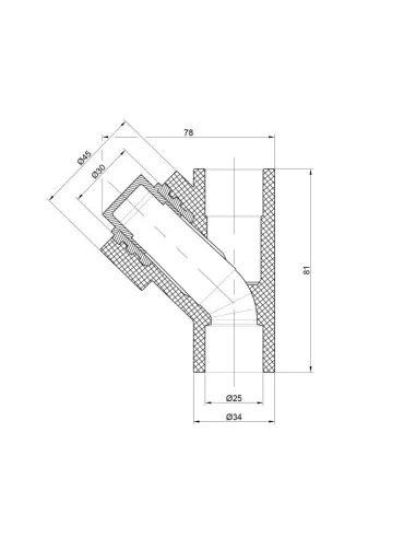 Фільтр грубої очистки Thermo Alliance 25 мм - 2