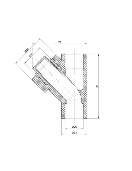 Фільтр грубої очистки Thermo Alliance 25 мм - 2