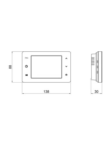 Терморегулятор Thermo Alliance ТА-2701WiFi программируемый, сенсорный с WiFi - 2
