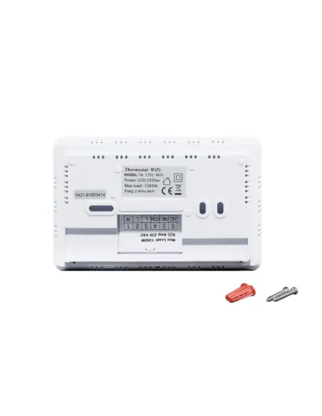 Терморегулятор Thermo Alliance ТА-2701WiFi программируемый, сенсорный с WiFi - 4