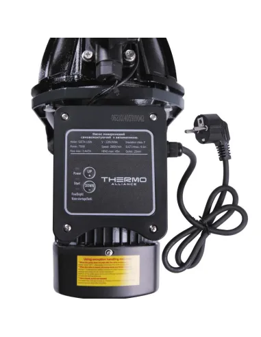 Поверхностный насос Thermo Alliance SJET-100N 0,75 кВт, с автоматикой - 4
