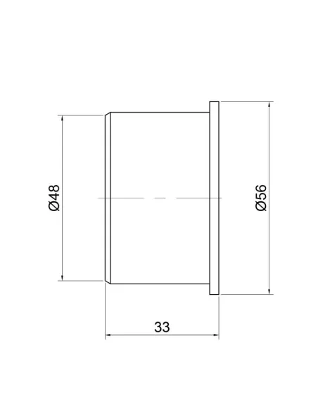 Заглушка для внутренней канализации TA Sewage 50 мм - 2
