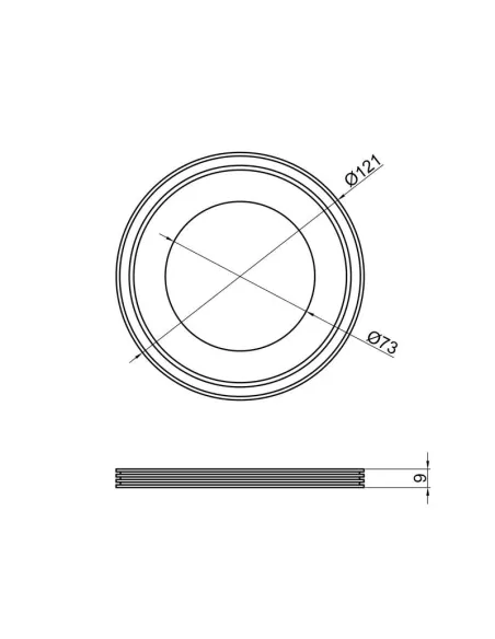 Манжет для унітазу пелюсток TA Sewage - 2