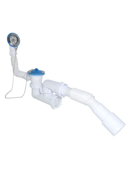 Сифон для ванни Waterstal А-80089 регульований з переливом, 1 1/2 дюйма - 1