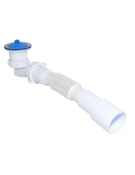 Сифон для душевого поддона Waterstal SE 3860 с гофрой выход, 40/50 мм - 1