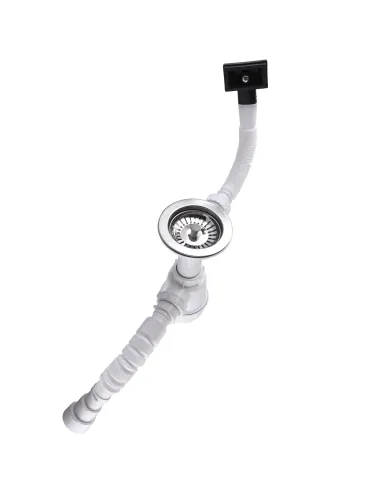 Сифон для кухонного миття Waterstal А - 4007 з переливом, 1/2 дюйма - 2