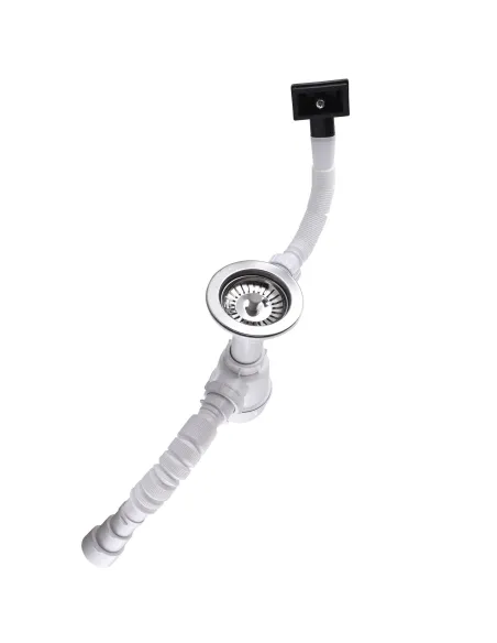 Сифон для кухонного миття Waterstal А - 4007 з переливом, 1/2 дюйма - 2