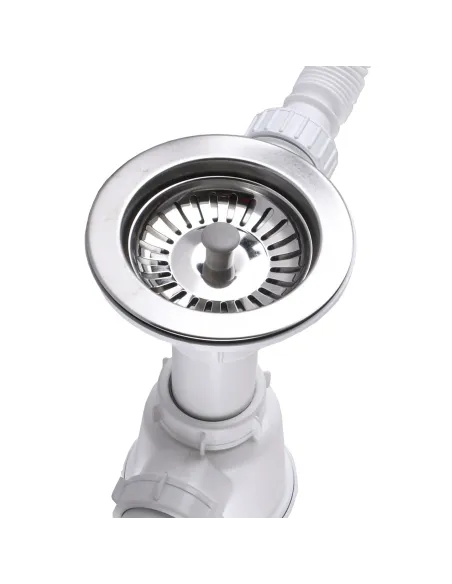 Сифон для кухонного миття Waterstal А - 4007 з переливом, 1/2 дюйма - 3