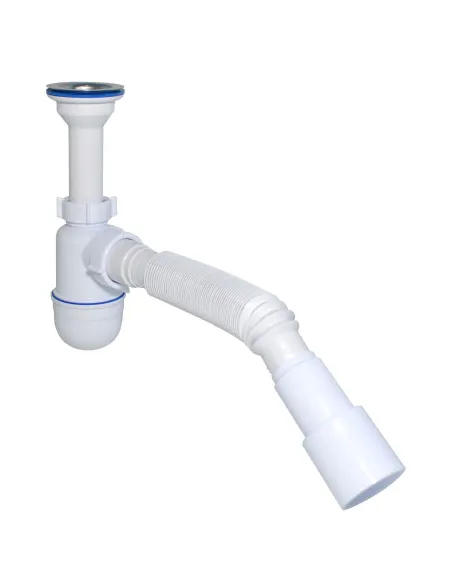 Сифон для умивальника Waterstal А-32019 з гнучкою гофрою, 1 1/2 дюйма - 1