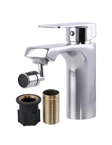 Смеситель для биде с гигиеническим душем Domino Dionis DDD-106 - 7