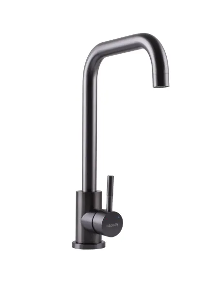 Смеситель для кухни Globus Lux Alpen SBT1-203L-GP нержавеющая сталь, графит - 3