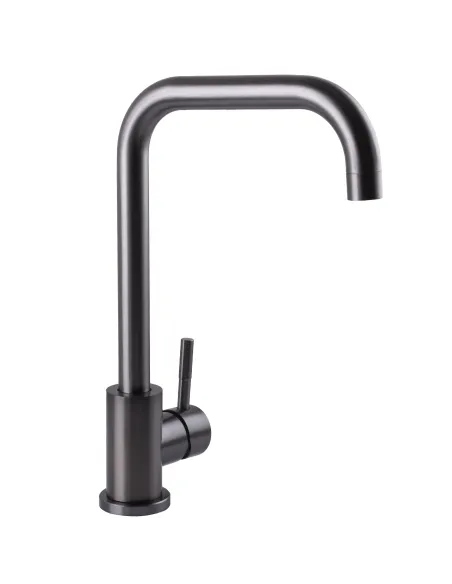 Смеситель для кухни Globus Lux Alpen SBT1-203L-GP нержавеющая сталь, графит - 5