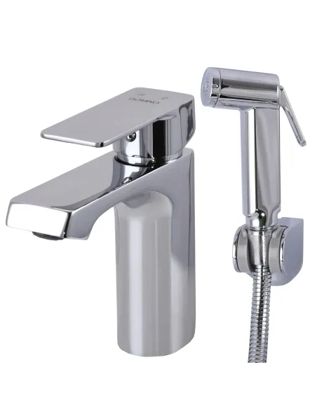 Змішувач для раковини з гігієнічним душем Domino Dionis DDD-222 - 3