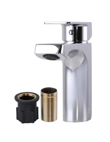 Змішувач для раковини з гігієнічним душем Domino Dionis DDD-222 - 6