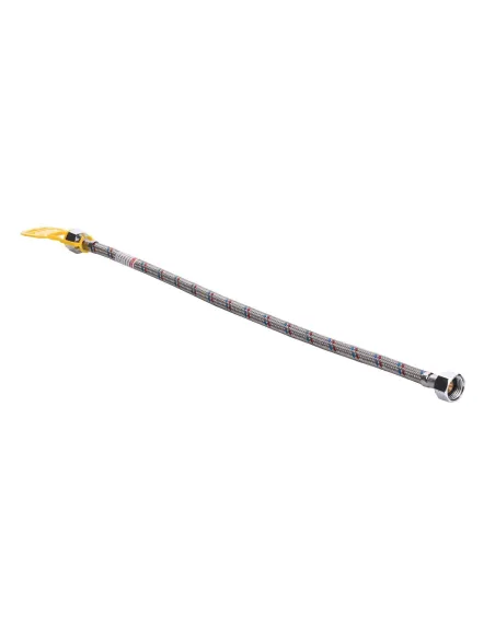 Шланг для подвода воды Eco Fix EPDM ВВ нержавеющая сталь, 0,8 м - 2