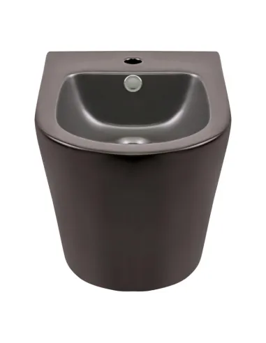 Биде подвесное Q-Тap Scorpio Matt Black QT1455053FMB, 515x360x345 мм - 3