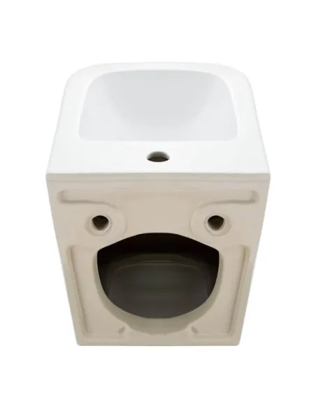 Біде підвісне Q-Tap Tern White QT1755052FW, 485x345x330 мм - 4 Біде підвісне Q-Tap Tern White QT1755052FW, 485x345x330 мм - 4