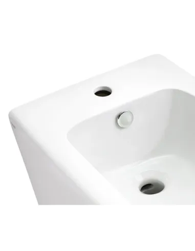 Биде напольное Q-Тap Robin QT13442141CW White, 410х370х575 мм - 5