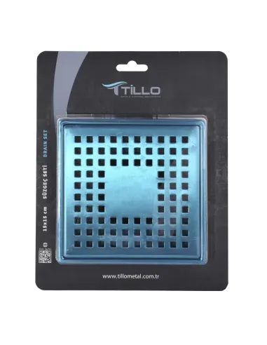 Канализационный горизонтальный трап Tillo TM216 150 х 150 мм, сухой затвор
Трап душевой TILLO TM207 10х10см
 - 1