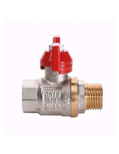 Кран шаровой прямой Solomon НВ КБ B1008 1/2 дюйма - 2