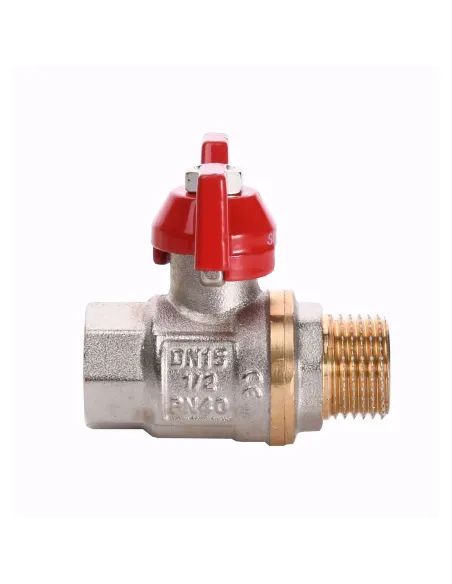 Кран шаровой прямой Solomon НВ КБ B1008 1/2 дюйма - 2