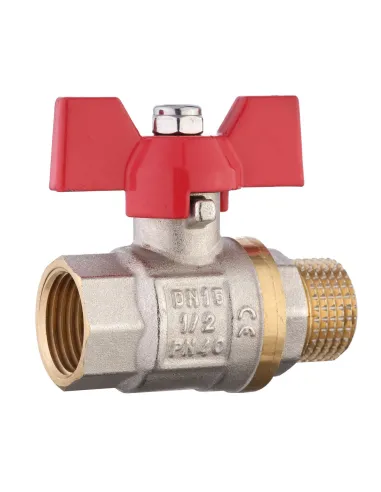 Кран шаровой прямой Solomon НВ КБ B1008 1/2 дюйма - 4