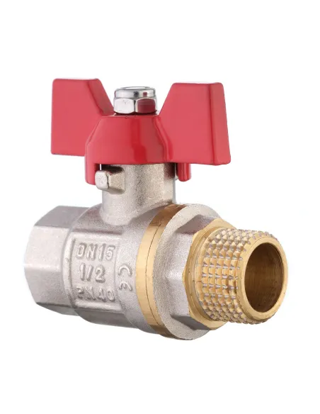 Кран шаровой прямой Solomon НВ КБ B1008 1/2 дюйма - 5