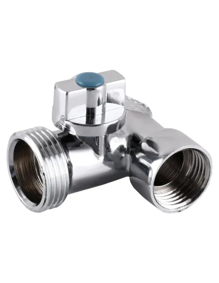 Приборный кран шаровой Solomon A7053 1/2 х 3/4 х 1/2 дюйма - 2 Приборный кран шаровой Solomon A7053 1/2 х 3/4 х 1/2 дюйма - 2