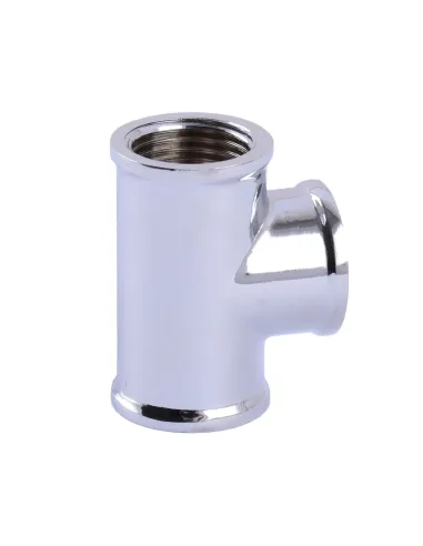 Трійник латунний Solomon ВВВ 8202 хром, 1/2 дюйма - 2