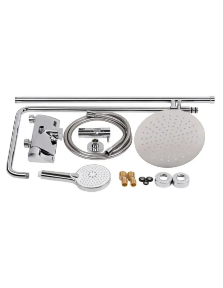 Душевая система с изливом Q-Тap Sloup QTSL51105OGC Chrome - 8