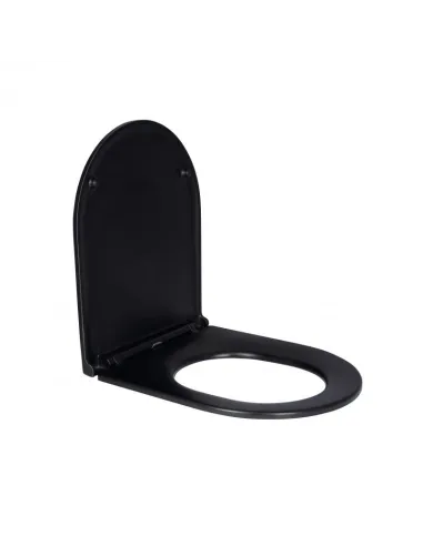 Сидіння для унітазу Q-Tap Robin Slim QT99HY2411MB, мікроліфт - 3