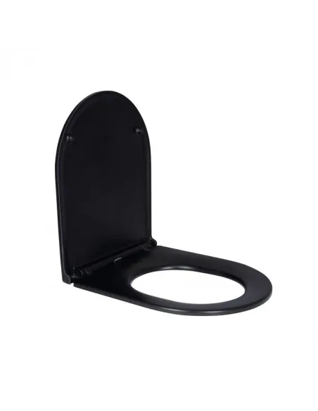 Сидіння для унітазу Q-Tap Robin Slim QT99HY2411MB, мікроліфт - 3