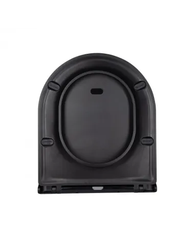 Сидіння для унітазу Q-Tap Robin Slim QT99HY2411MB, мікроліфт - 5