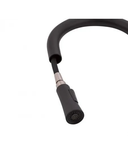 Смеситель для кухни с выдвижным изливом Q-Тap Evicka QTEVI9135103UB Black Matt - 7